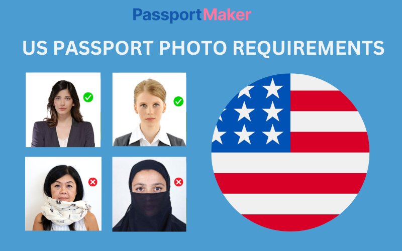 US passport visa photo requirements